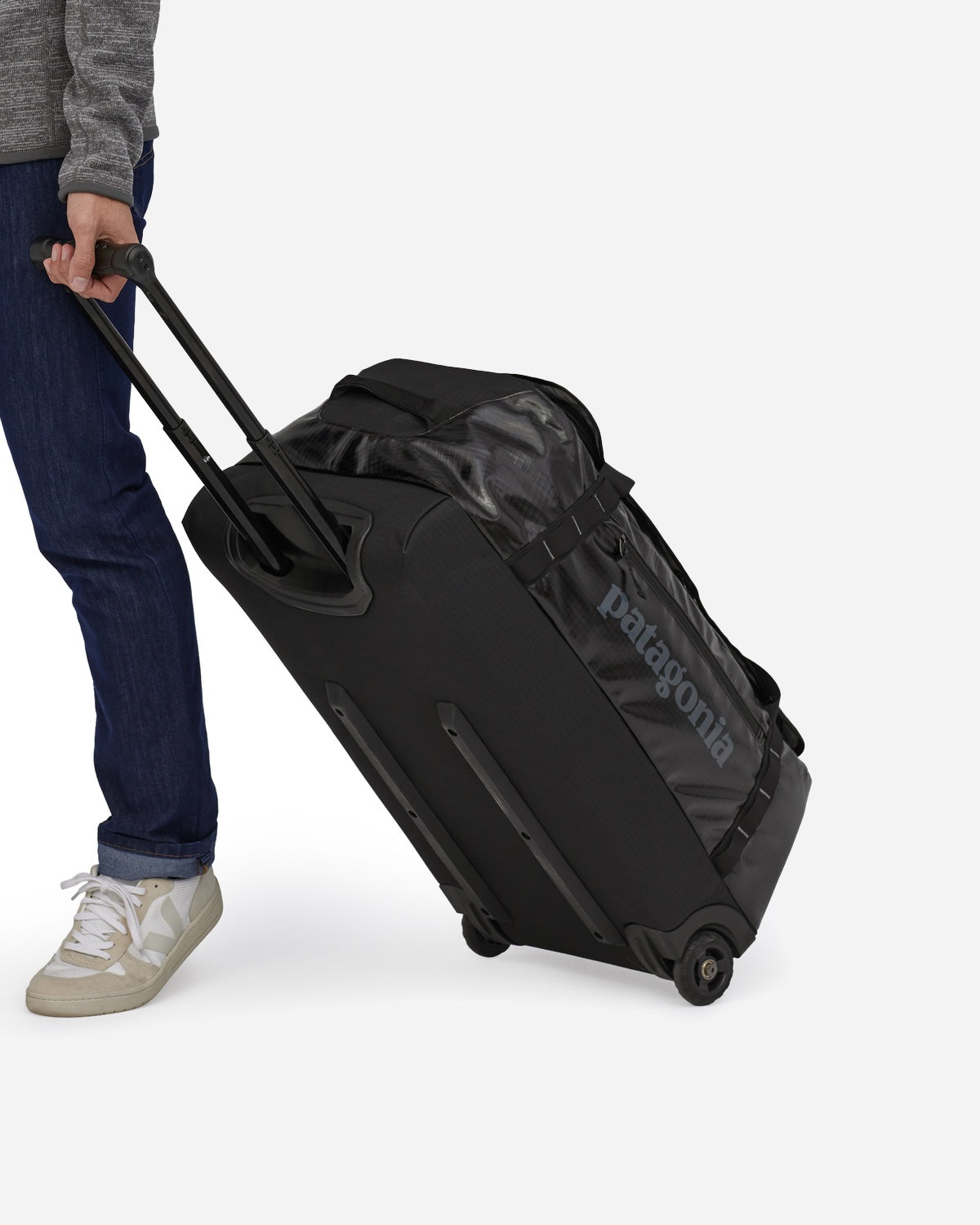 Black Hole Wheeled Duffel 70L - Black - Patagonia - Munkstore.dk