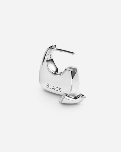 Tote Medium Earring - Silver