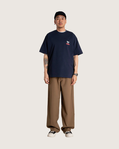 Baine Noodle Tee - Navy