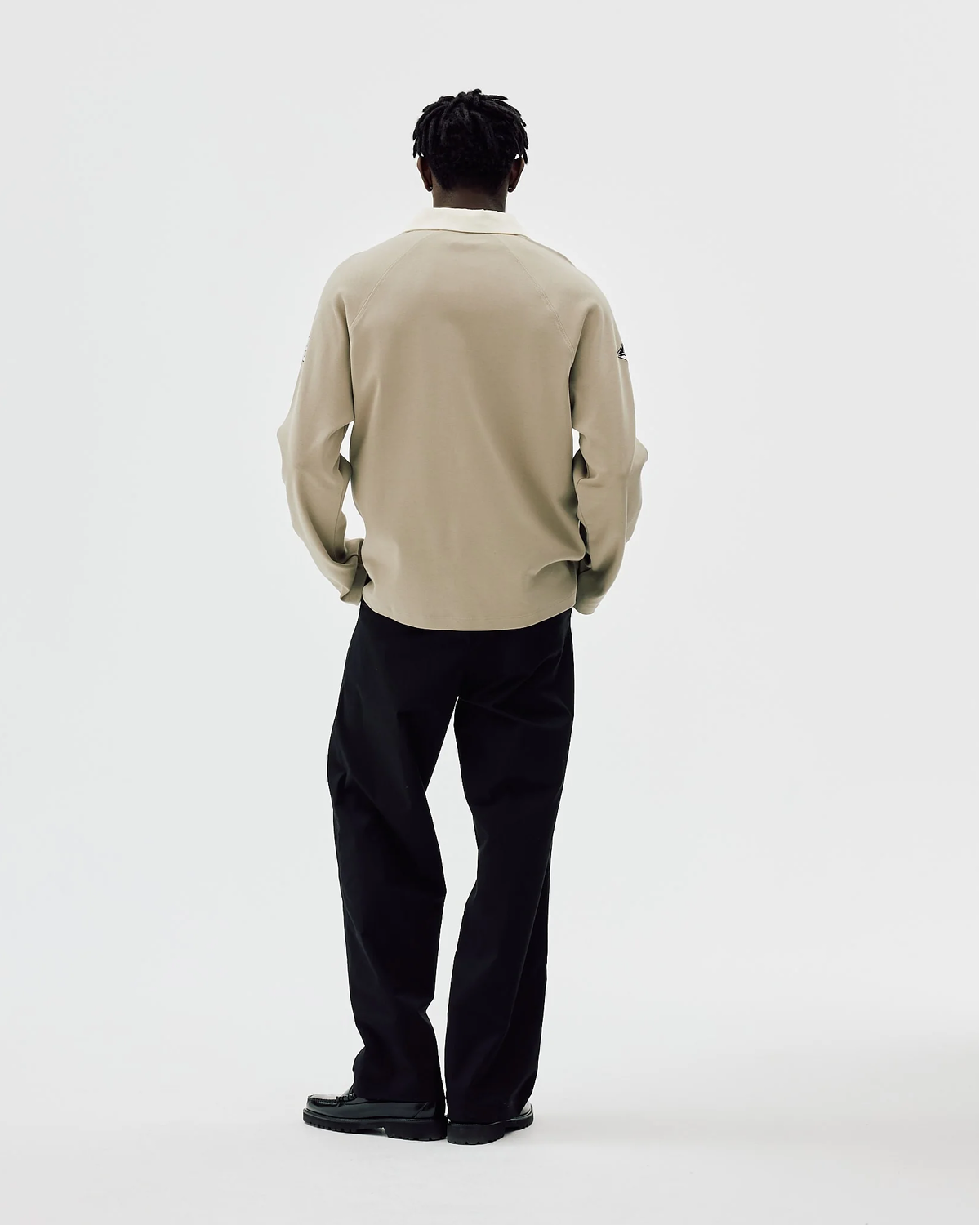 Oversized Polo Long Sleeve - Laurel Oak