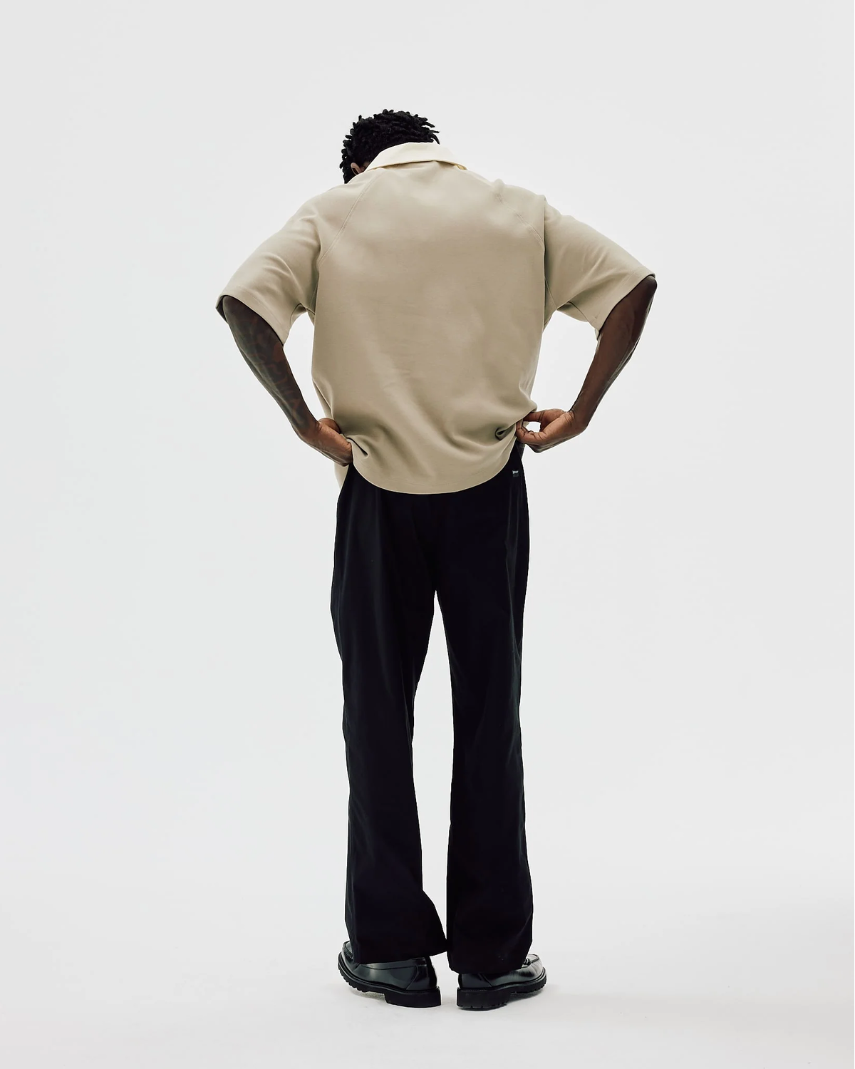 Oversized Polo Short Sleeve - Laurel Oak