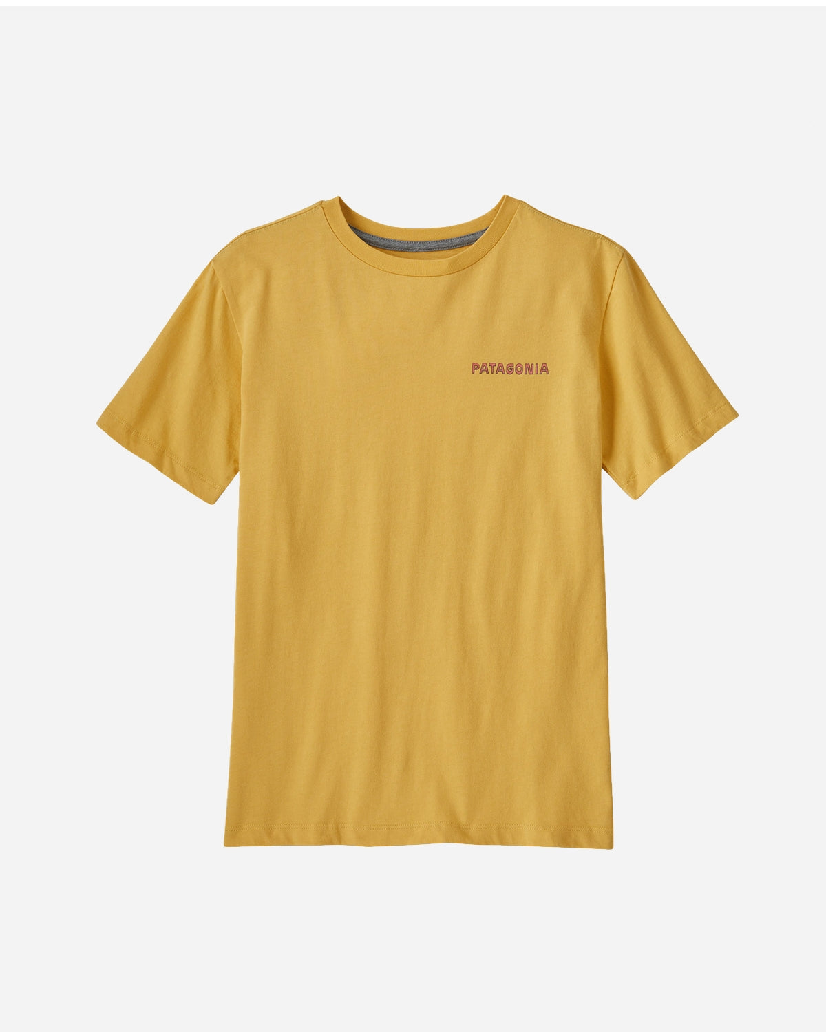 Teens Regenerative Graphic T-Shirt - Summit Swell/Surfboard Yellow - Patagonia - Munkstore.dk