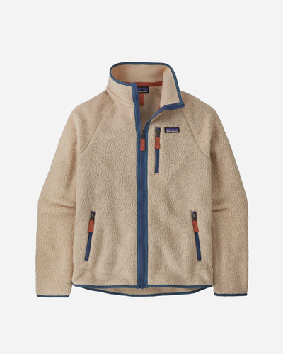 M's Retro Pile Jkt - Dark Natural w/Utility Blue