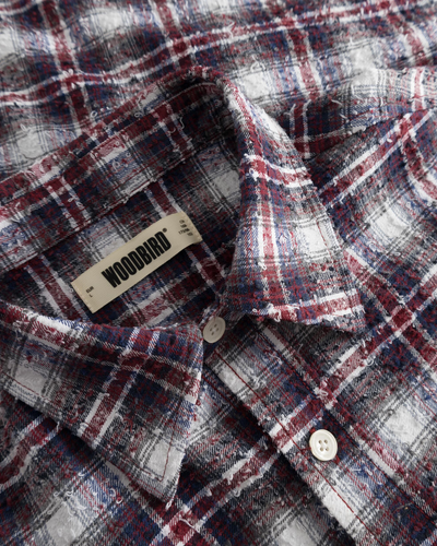 Jong Em Check Shirt - Red Check