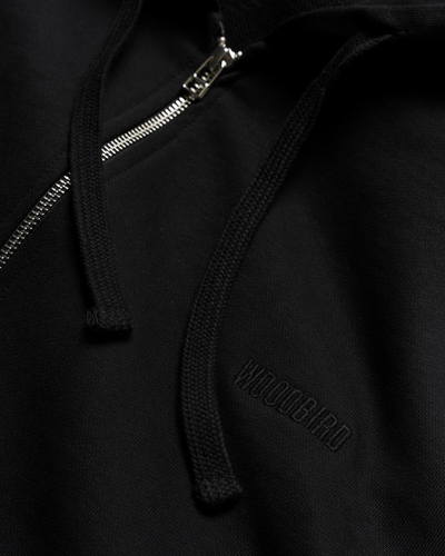 Fuji Base Zip Hoodie - Black