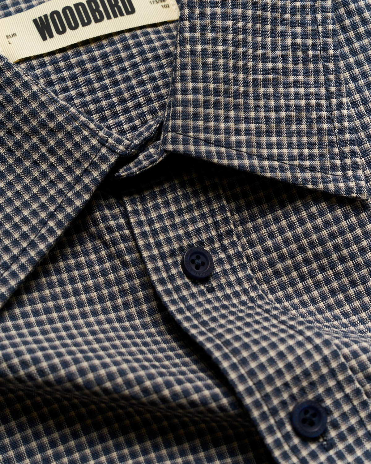 Buzo Ling Check Shirt - Blue Check