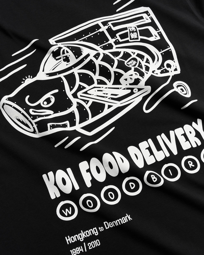 Baine Koi Delivery Tee - Black