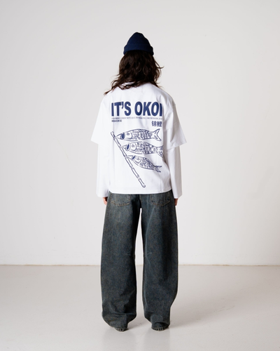 Balo Koi Tee - White