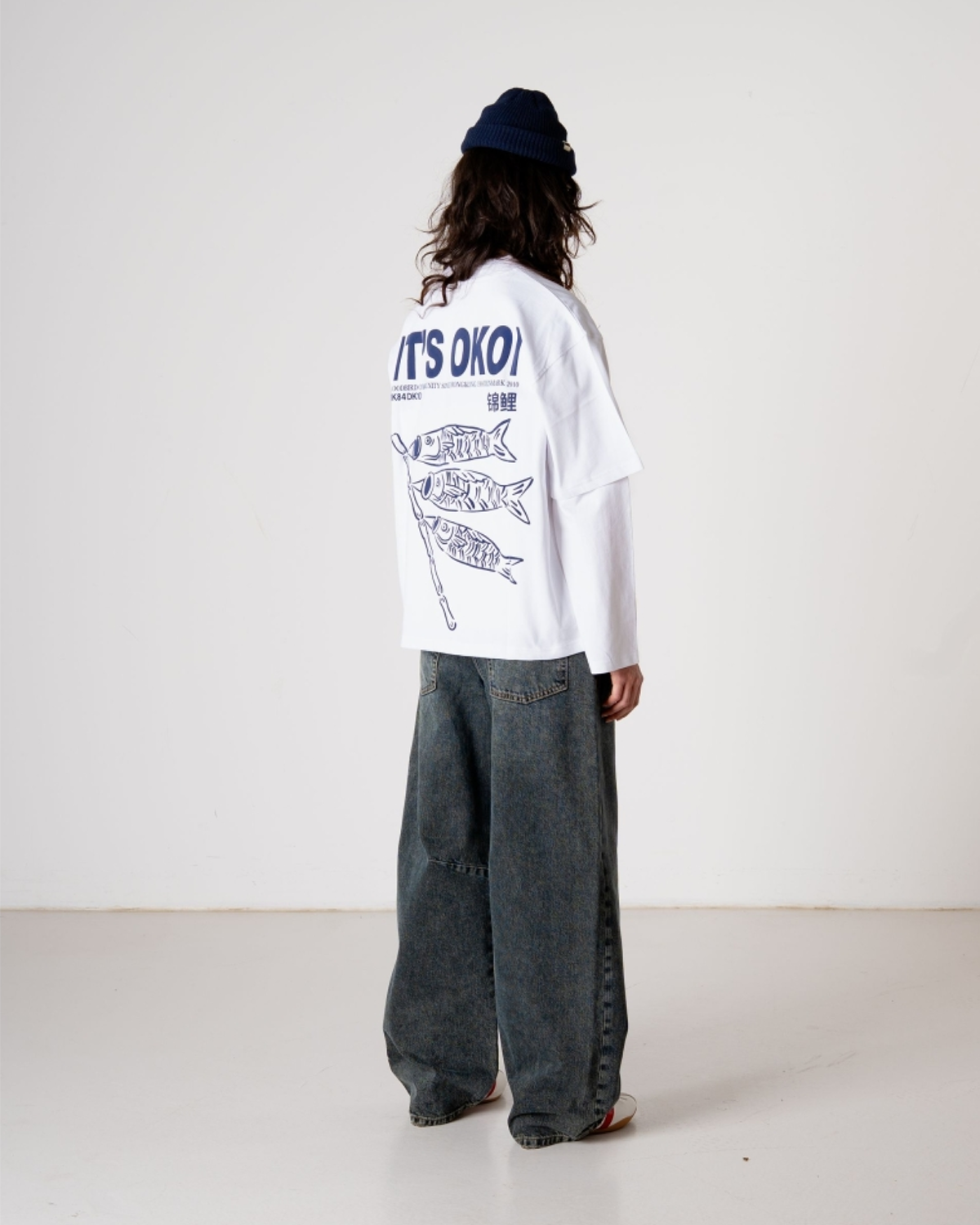 Balo Koi Tee - White