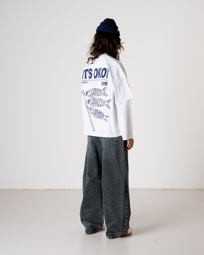 Balo Koi Tee - White