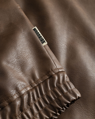 Bue Bomber Jacket - Dark Brown