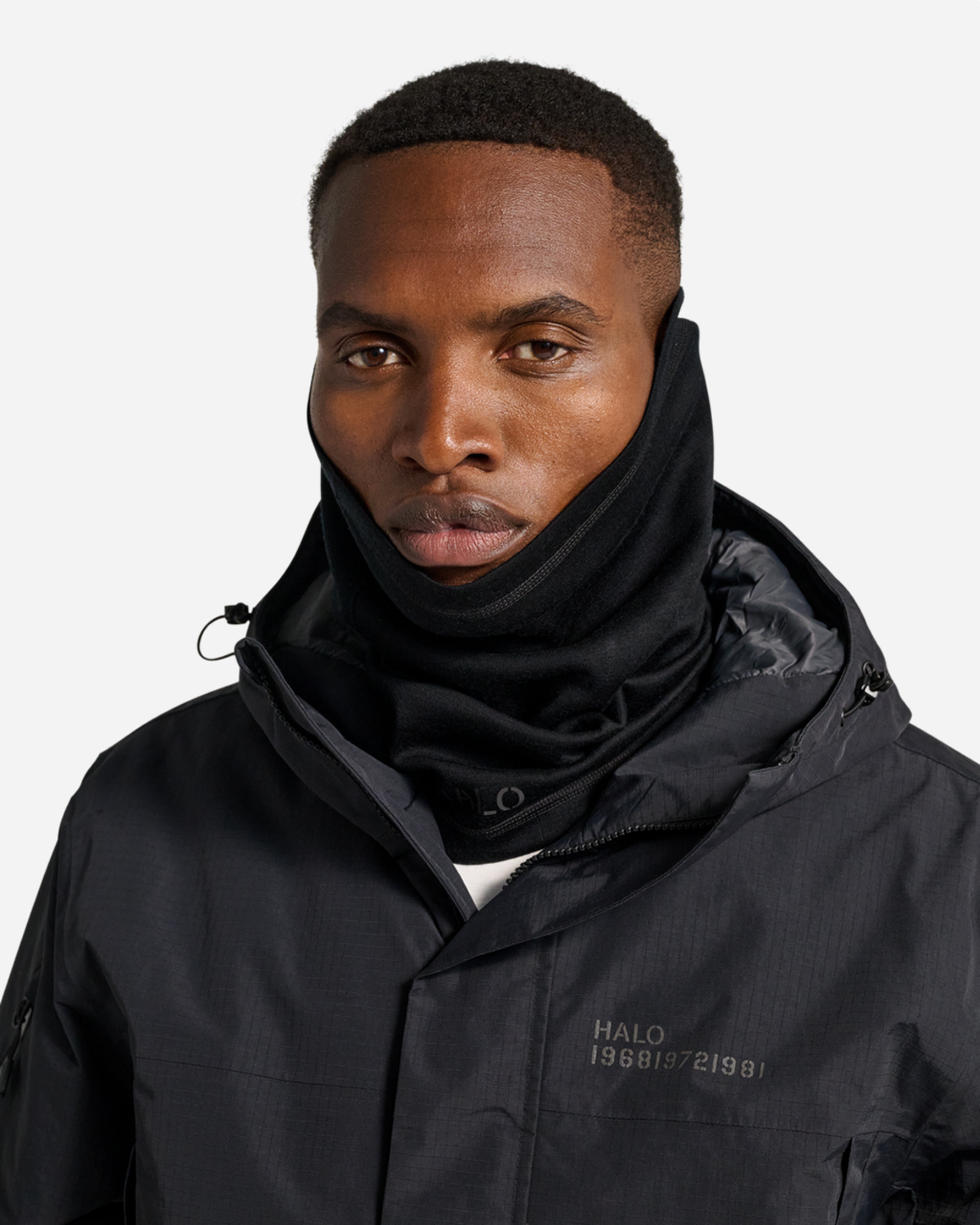 Halo Neck Gaiter - Black