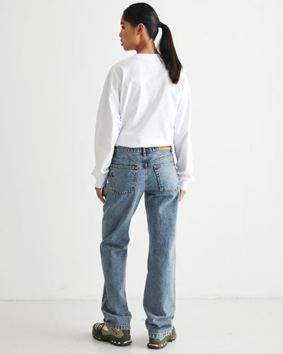 Sandie Vectorblue Jeans - Grey Blue