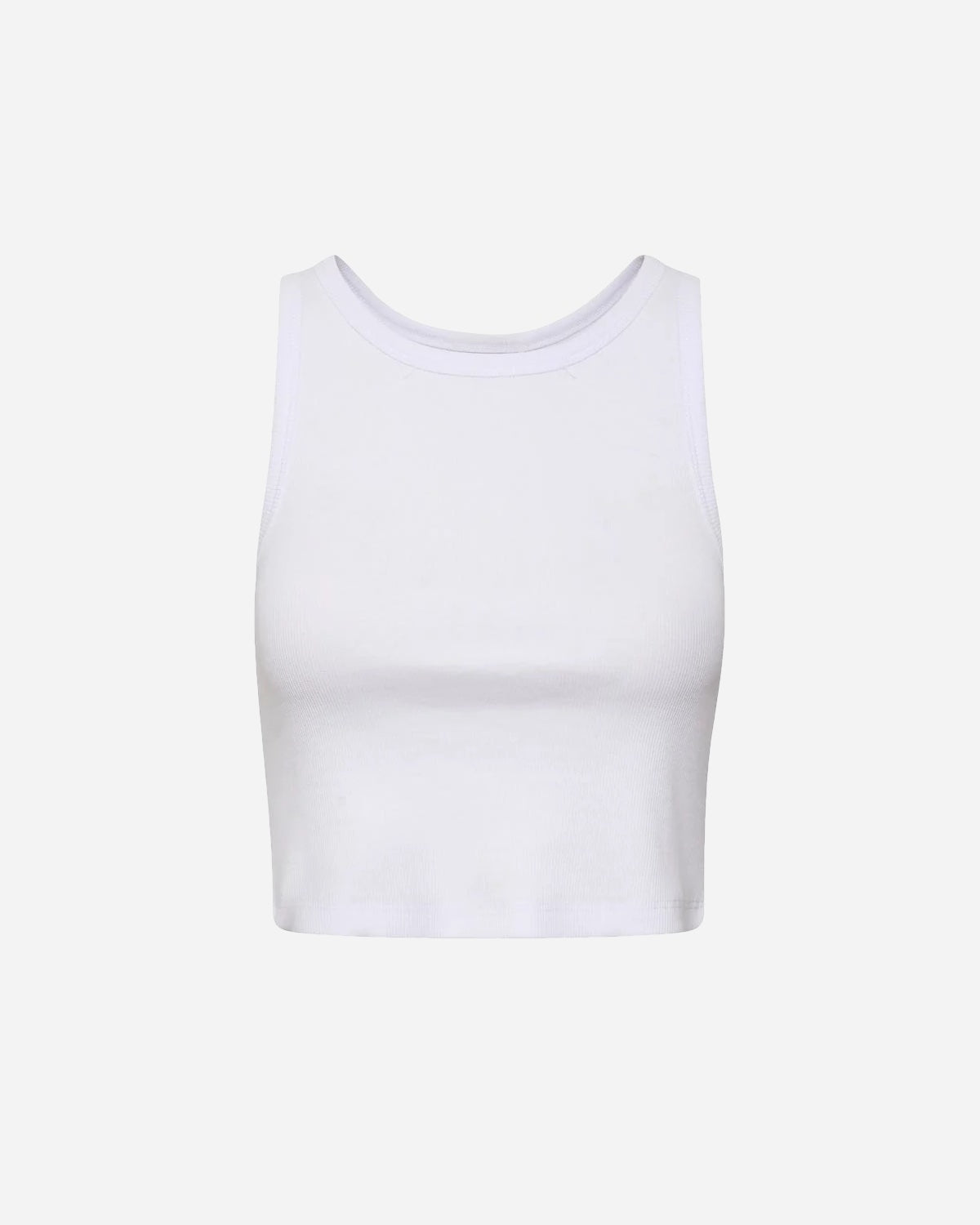 DrewGZ Cropped Top - Bright White