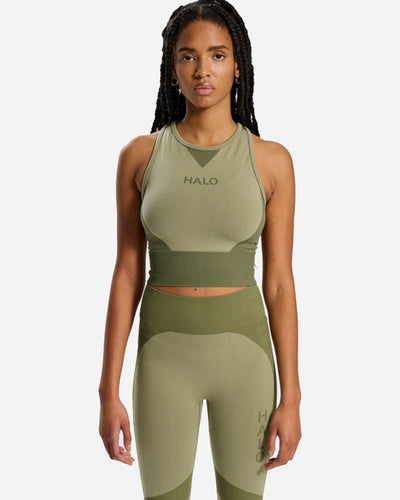 Halo Womens Seamless Top - Alfalfa