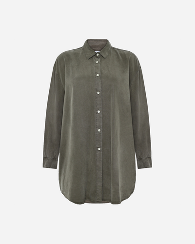 Ofelia lyocell shirt - Taupe
