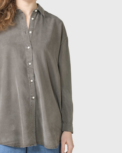 Ofelia lyocell shirt - Taupe