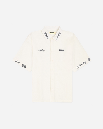 Wang Embroid Shirt - Off White
