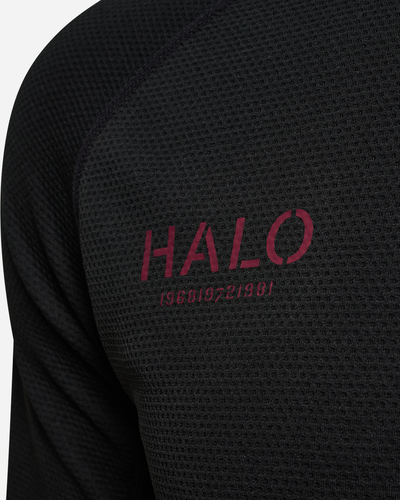 Halo Dbu Sorona Half Zip - Black