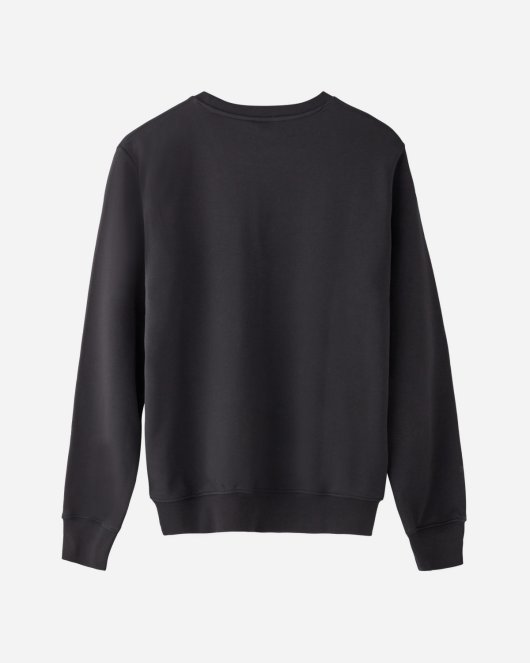 Anders O' neck Sweat - Black/White/For - H2O - Munkstore.dk