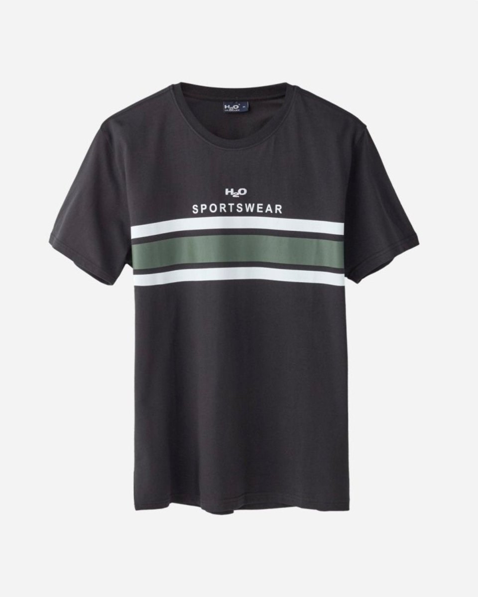 Anders Tee - Black/White/For - H2O - Munkstore.dk