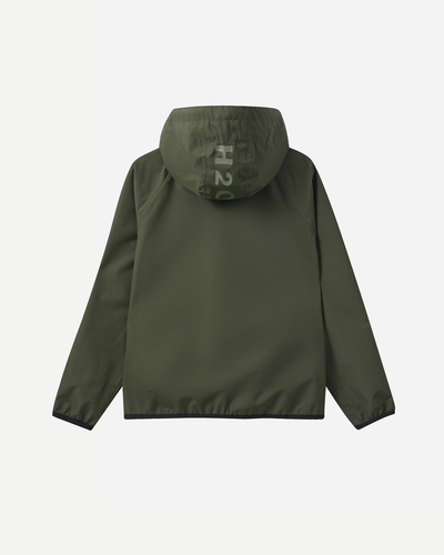 Rømø LW Rain Jacket Packable - Army