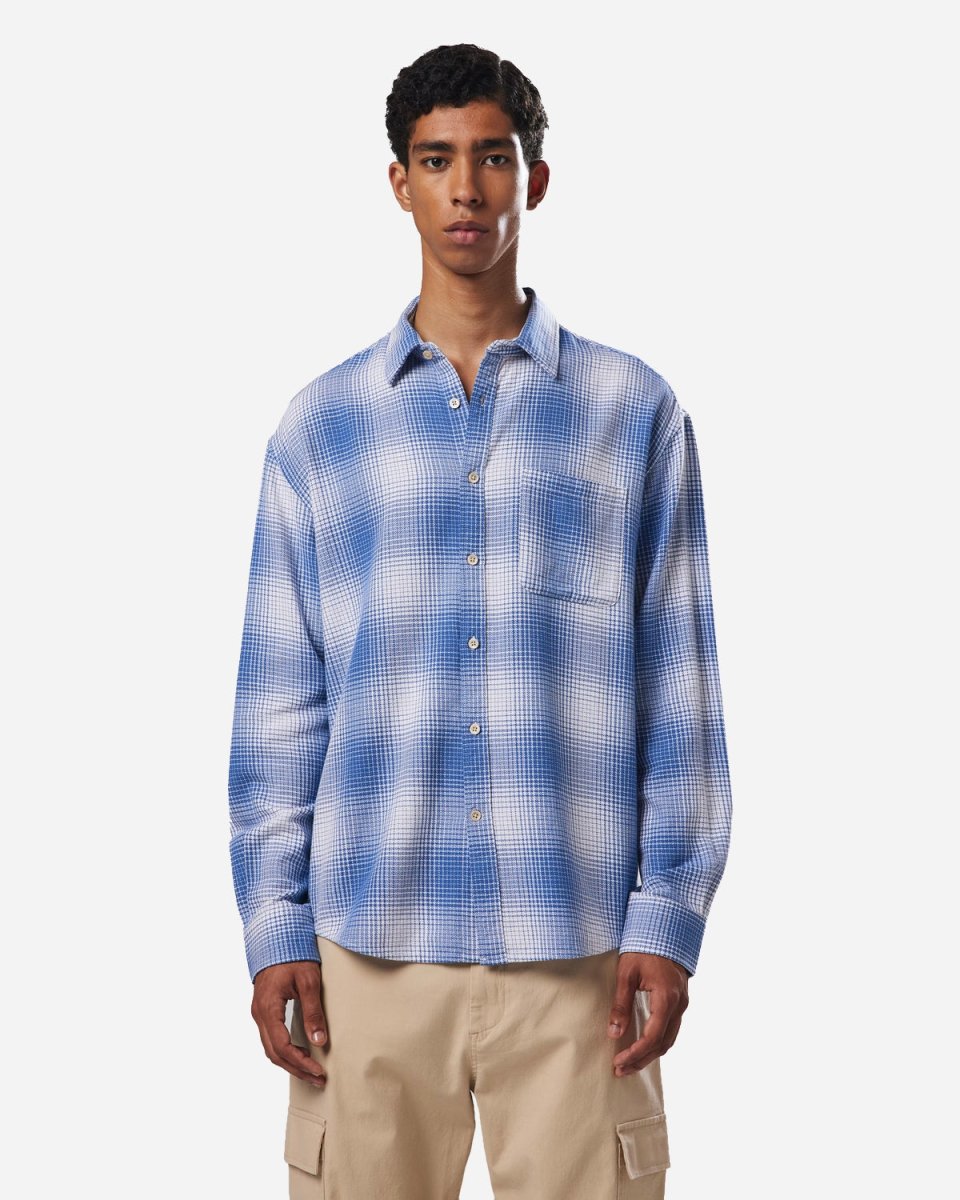 Arne 5266 Shirt - Blue Check - Munk Store