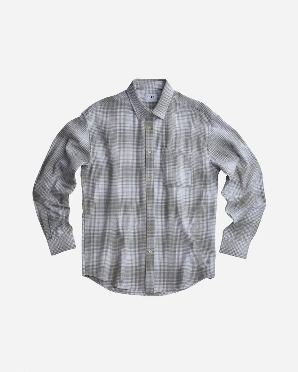 Arne 5266 Shirt - Grey Check - Munk Store
