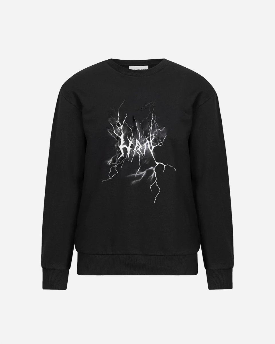 Artwork Regular Crewneck - Faded Black - Munk Store