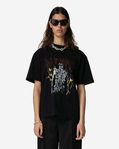 Artwork Tee Short Sleeve - Faded Black - Munk Store