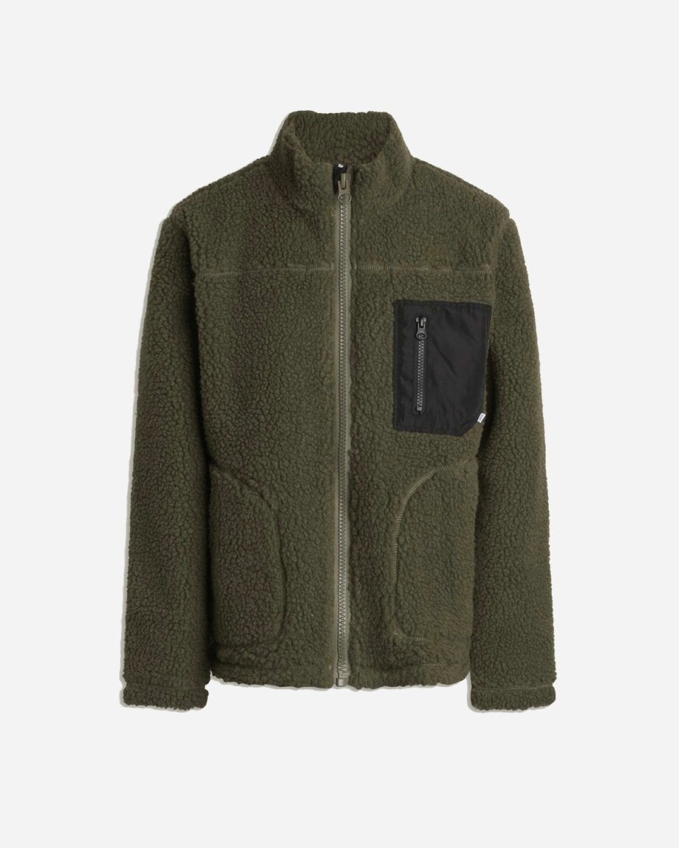 Aske Polar Fleece - Army Green - Munk Store