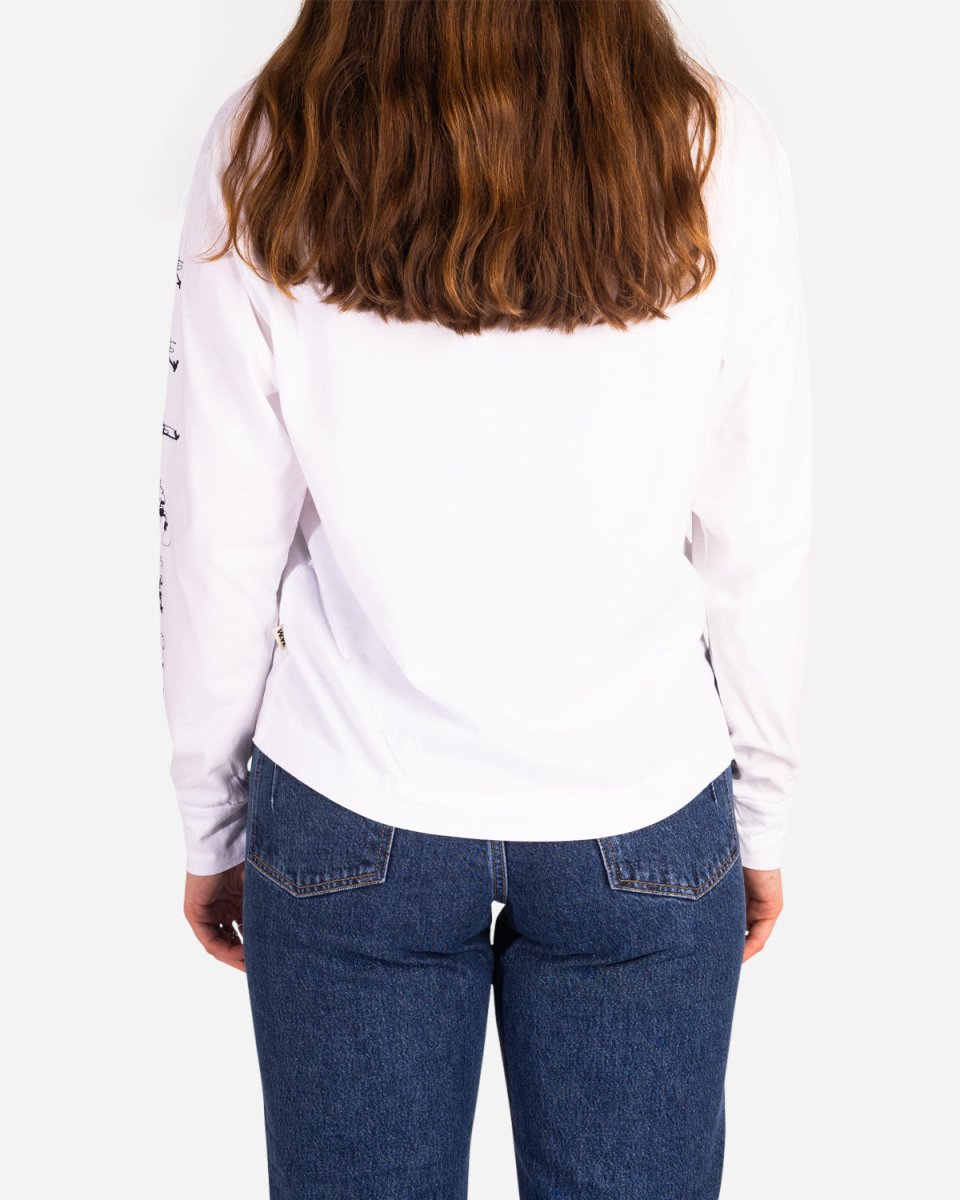 Astrid Long Sleeve - Bright White - Munk Store