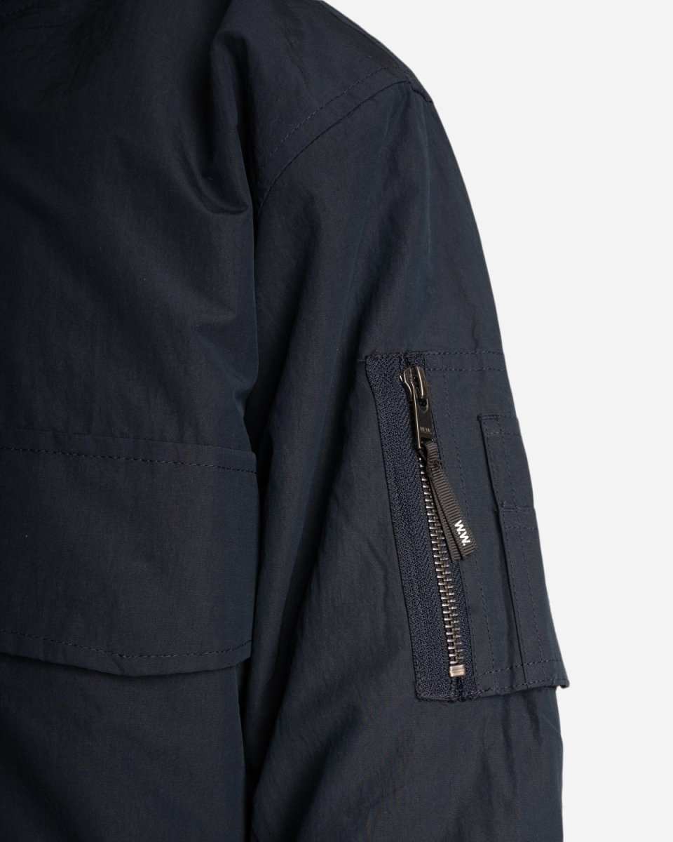 Athene Compact Nylon Jacket - Navy - Munk Store