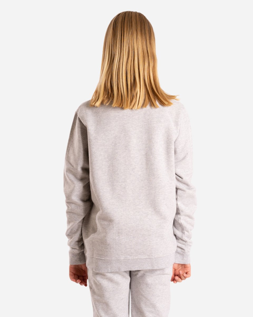 Authentic Organic Sweat O'Neck - Lt. Grey Mel - Munk Store