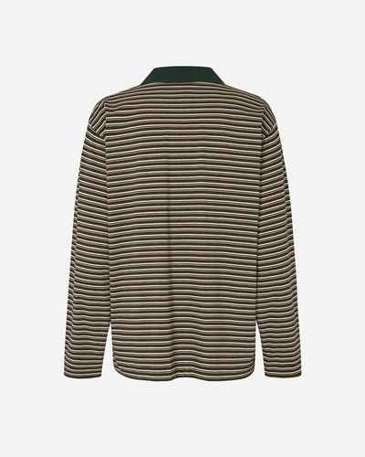 Jeanni - Brown Polo Stripe