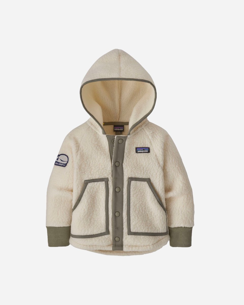 Baby Retro Pile Jacket - Natural - Munk Store