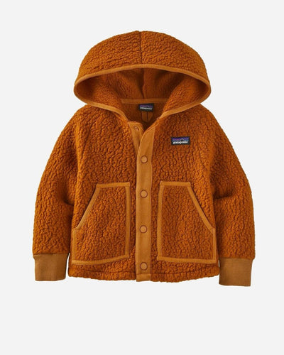 Baby Retro Pile Jacket - Wood Brown - Munk Store