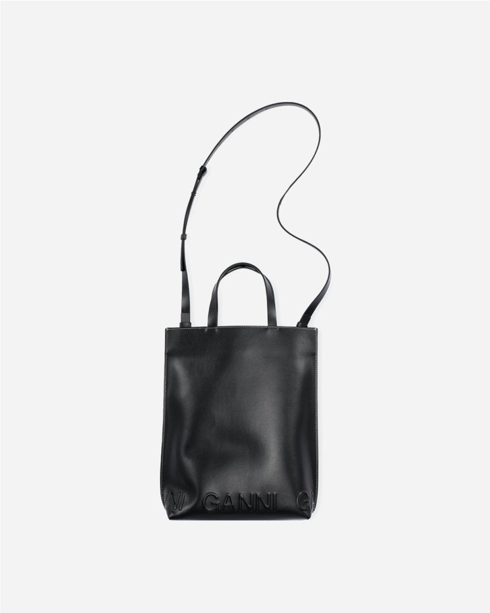 Banner Medium Tote - Black - Munk Store