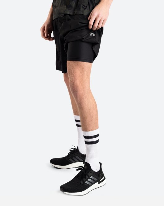 Base 2 Layer Shorts - Black - Munk Store