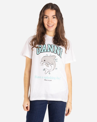 Basic Cotton Jersey - Dolphin - Bright White - Munk Store