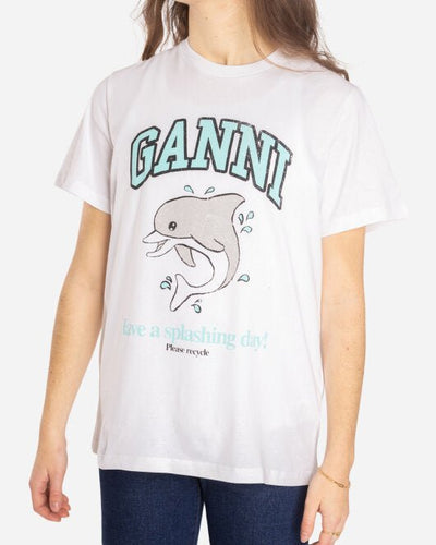 Basic Cotton Jersey - Dolphin - Bright White - Munk Store