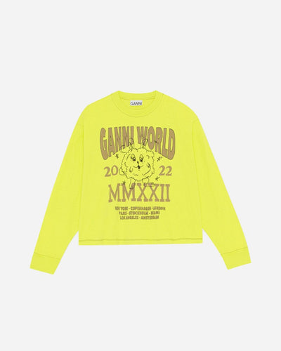 Basic Jersey Long Sleeve Oversize T-shirt - Sulphur Spring - Munk Store