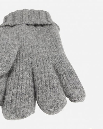 Basic Wool Glove - Grey - Munk Store
