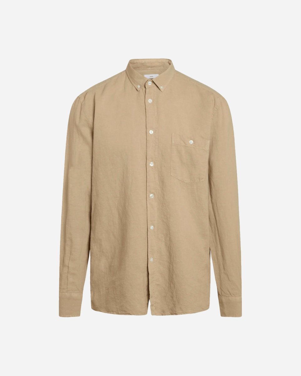 Benjamin Linen Shirt - Sand - Munk Store