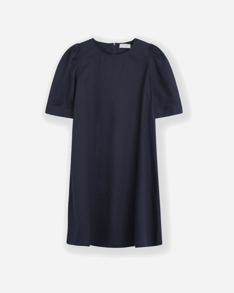 Billie O-neck Dress - Dark Navy - Munk Store