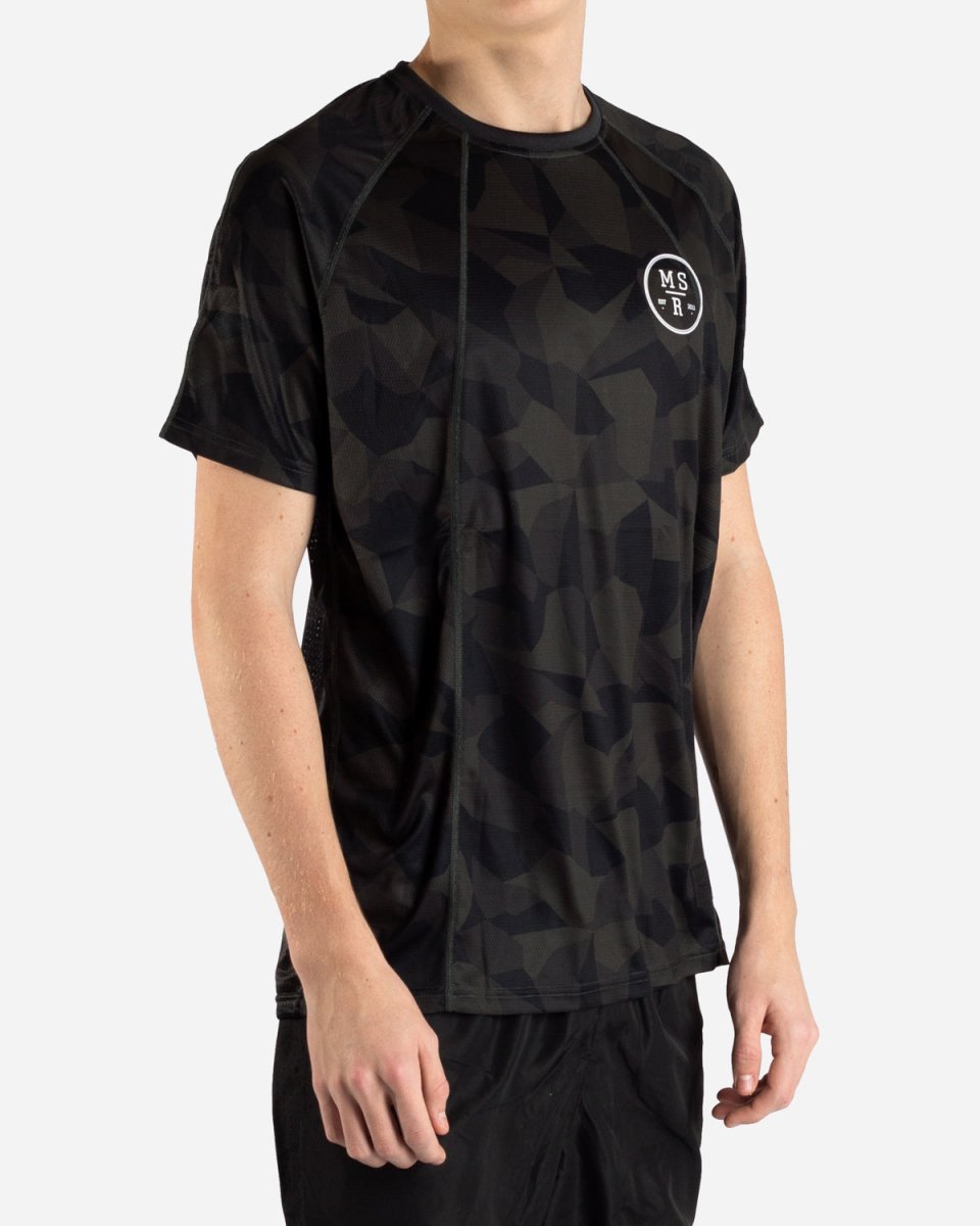 Black Camo Airflow Tee - Green Camo - Munk Store