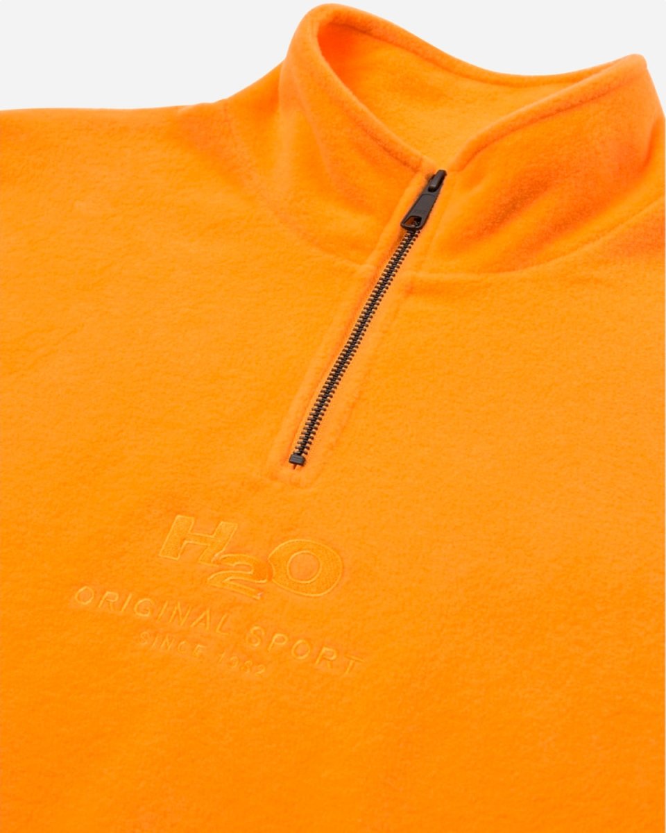 Blåvand II Fleece Half Zip - Blazing Orange - Munk Store