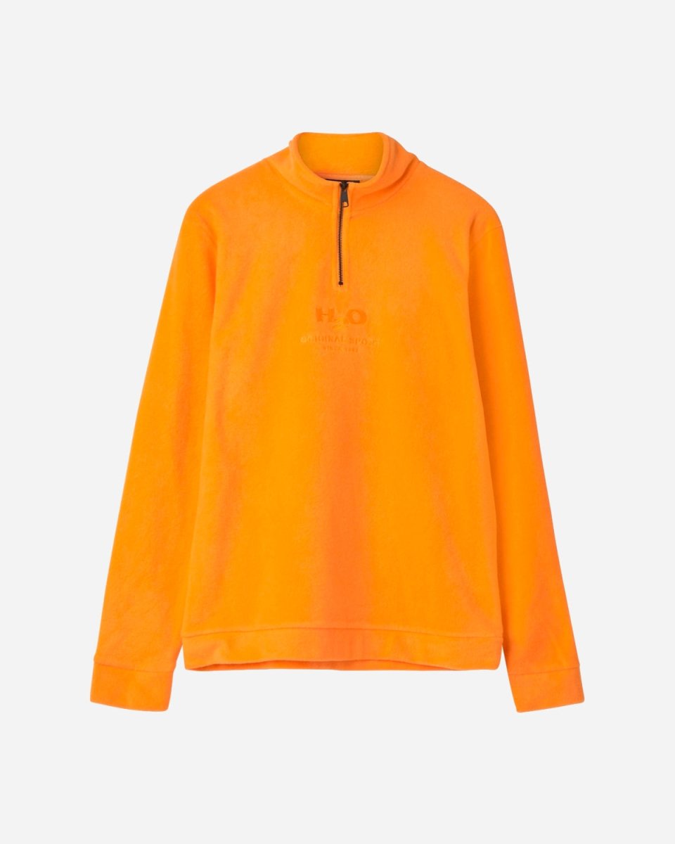 Blåvand II Fleece Half Zip - Blazing Orange - Munk Store