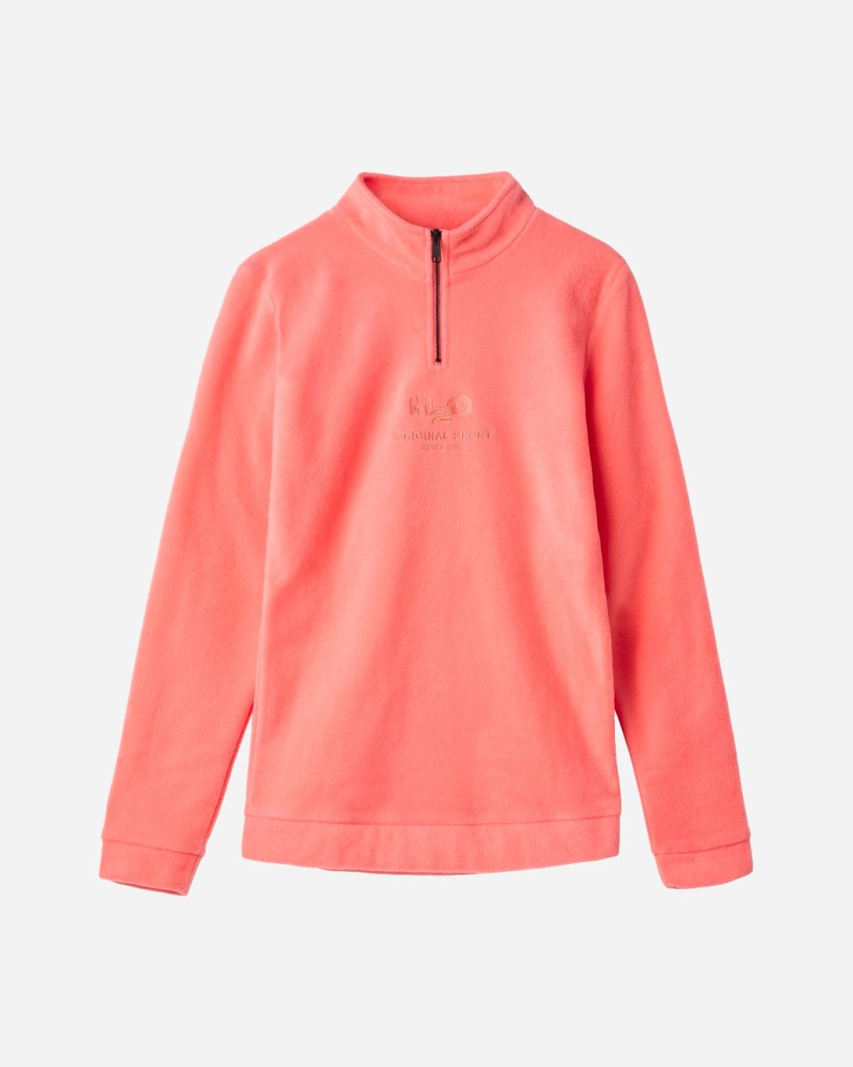 Blåvand II Fleece Half Zip - Coral - Munk Store