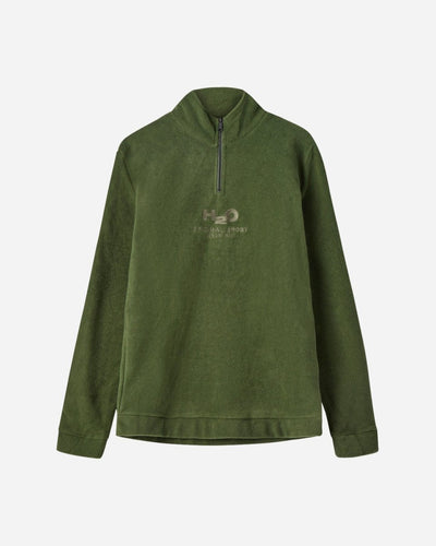 Blåvand II Fleece Half Zip - Green - Munk Store